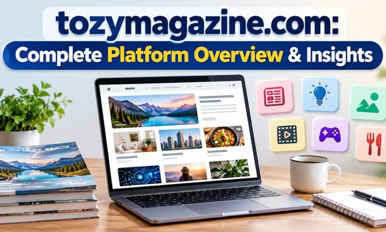 tozymagazine.com: Complete Platform Overview & Insights
